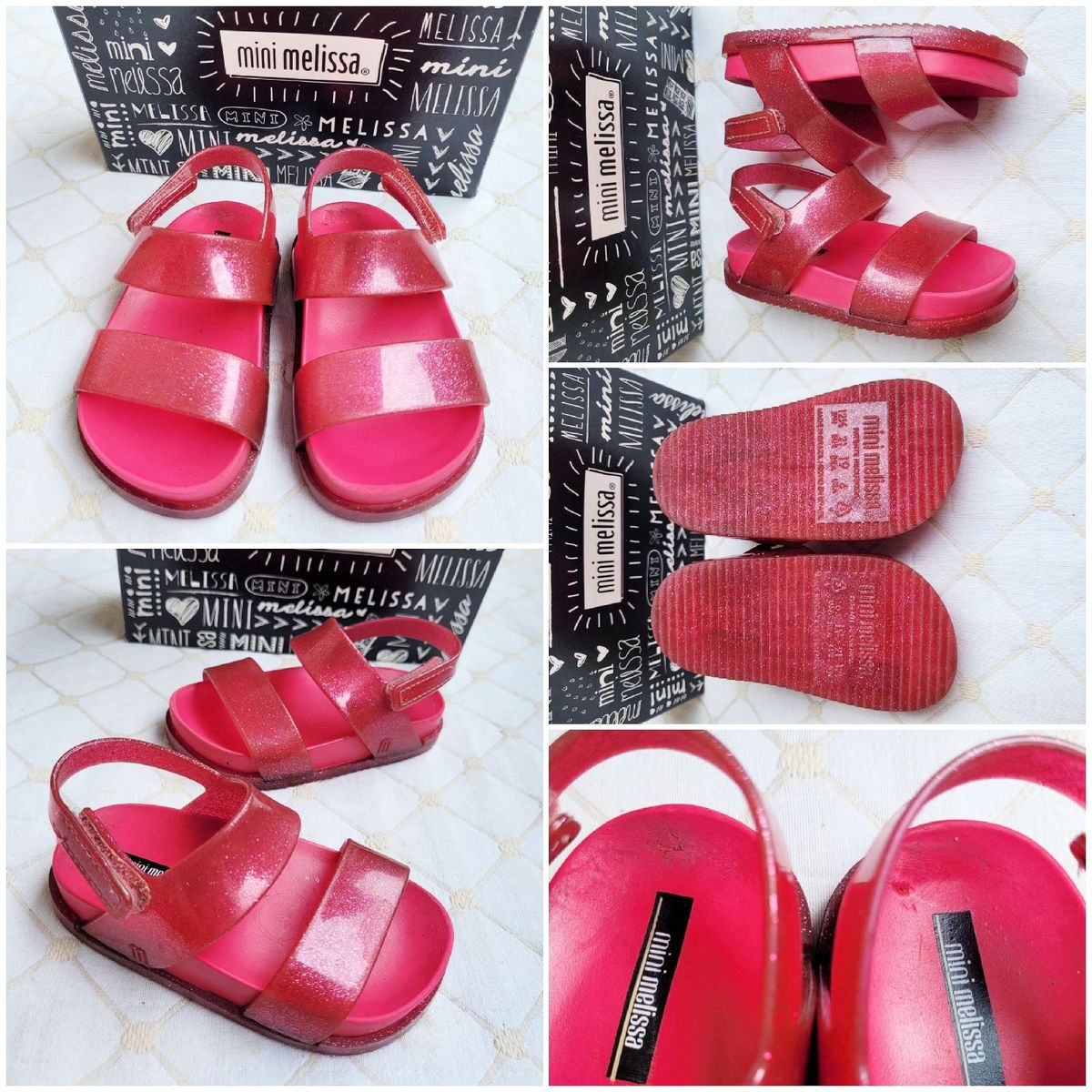 Mini melissa hot sale cosmic sandals