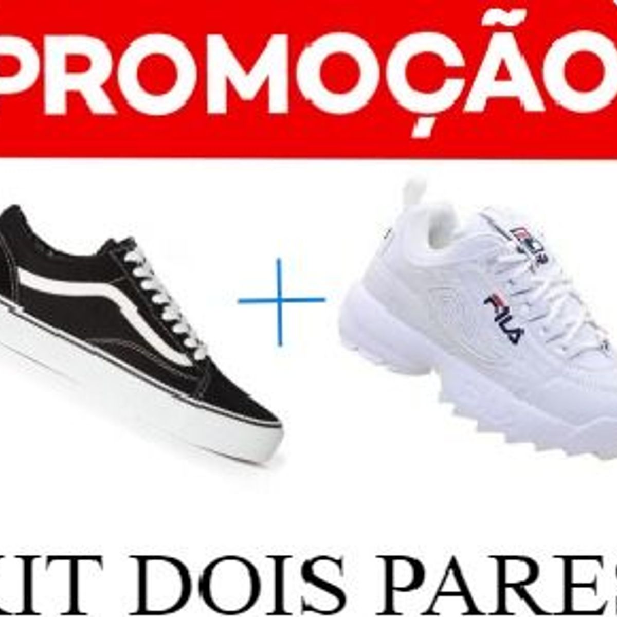 dois tenis por 100
