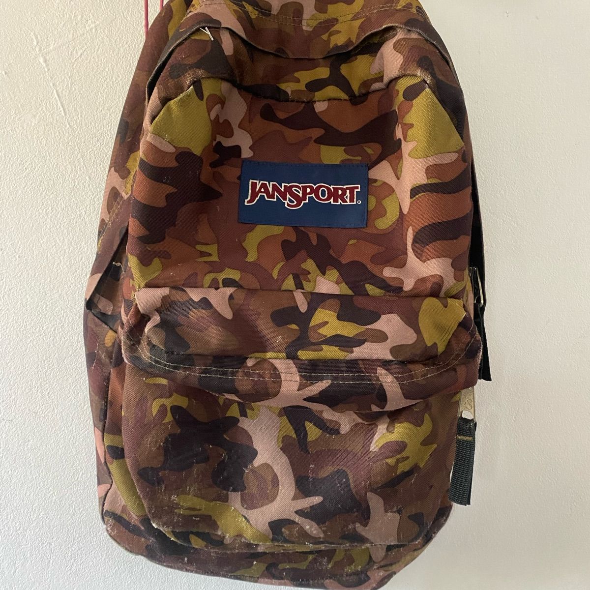 Mochila Jansport Camuflada Jansport Usado 107866591 enjoei