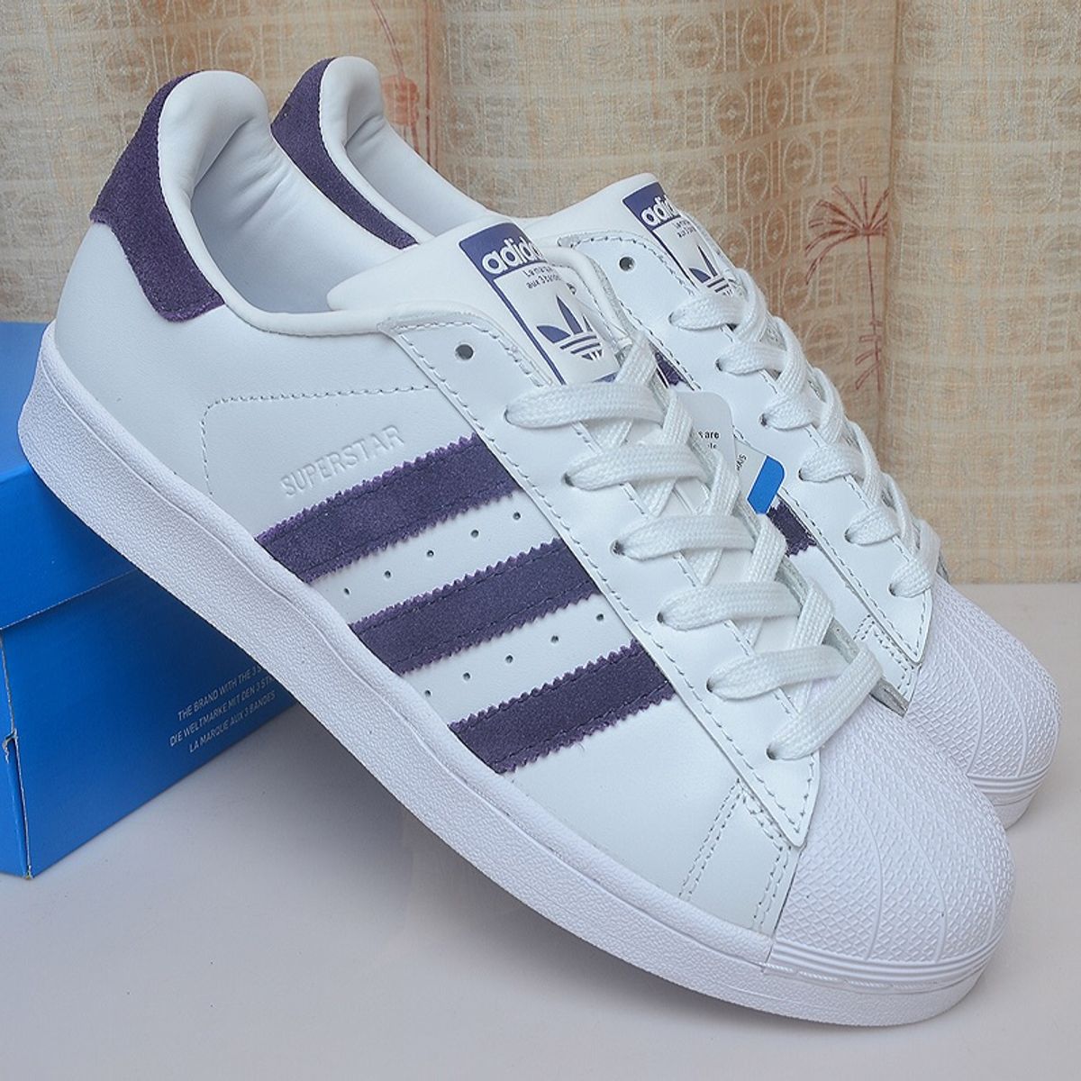 superstar azul marinho
