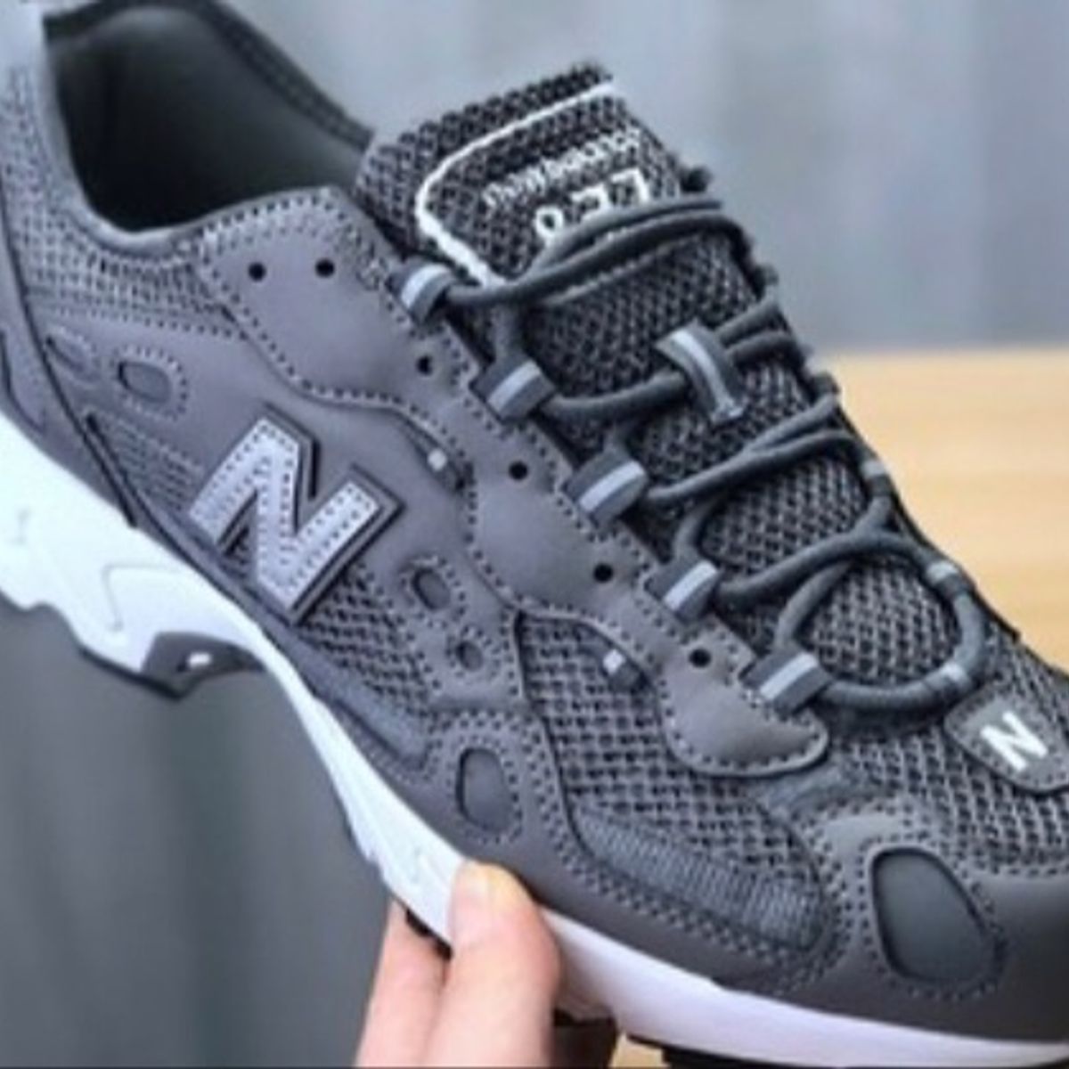 new balance 827 cinza masculino