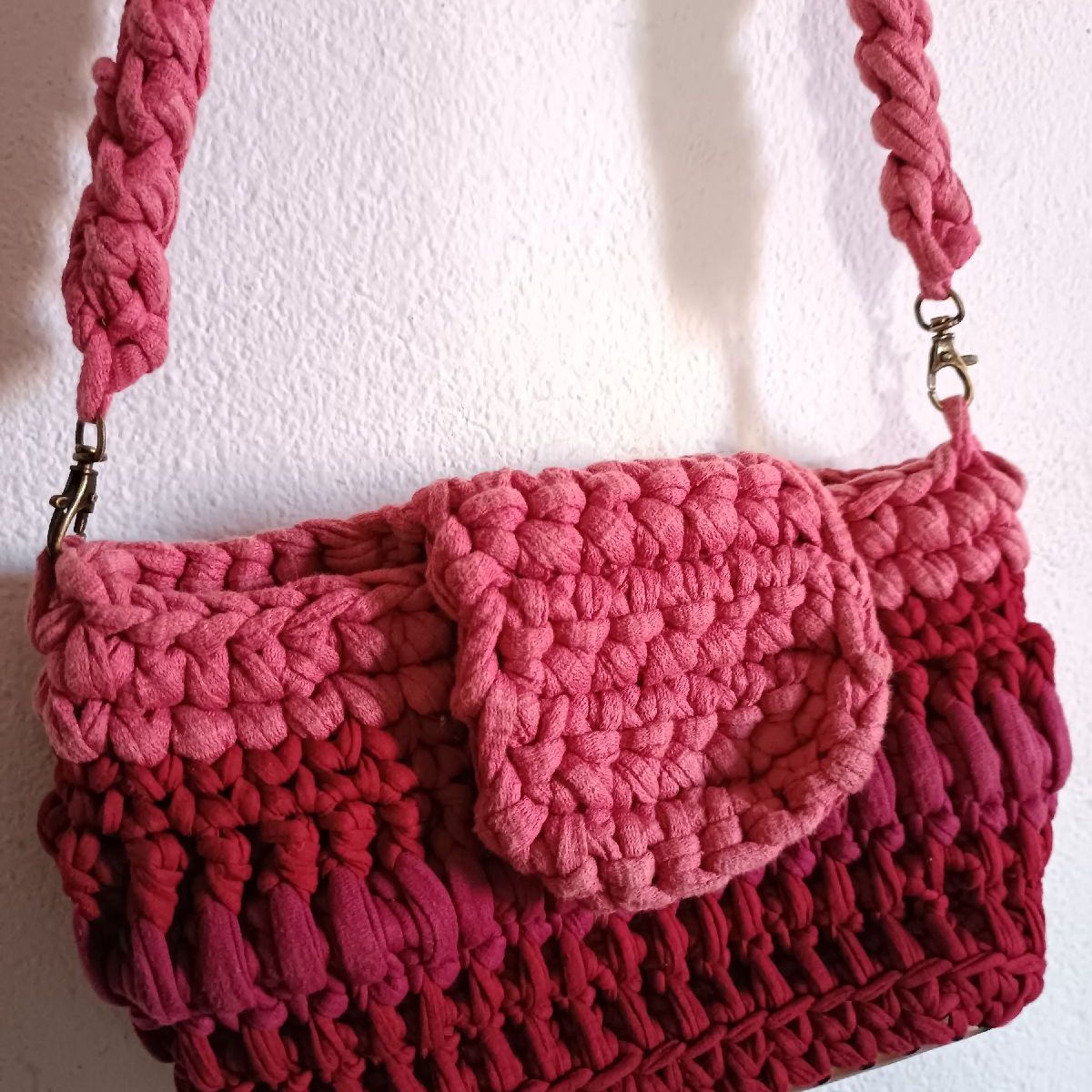 Bolsa De Crochê Helen Mareth De Crochê