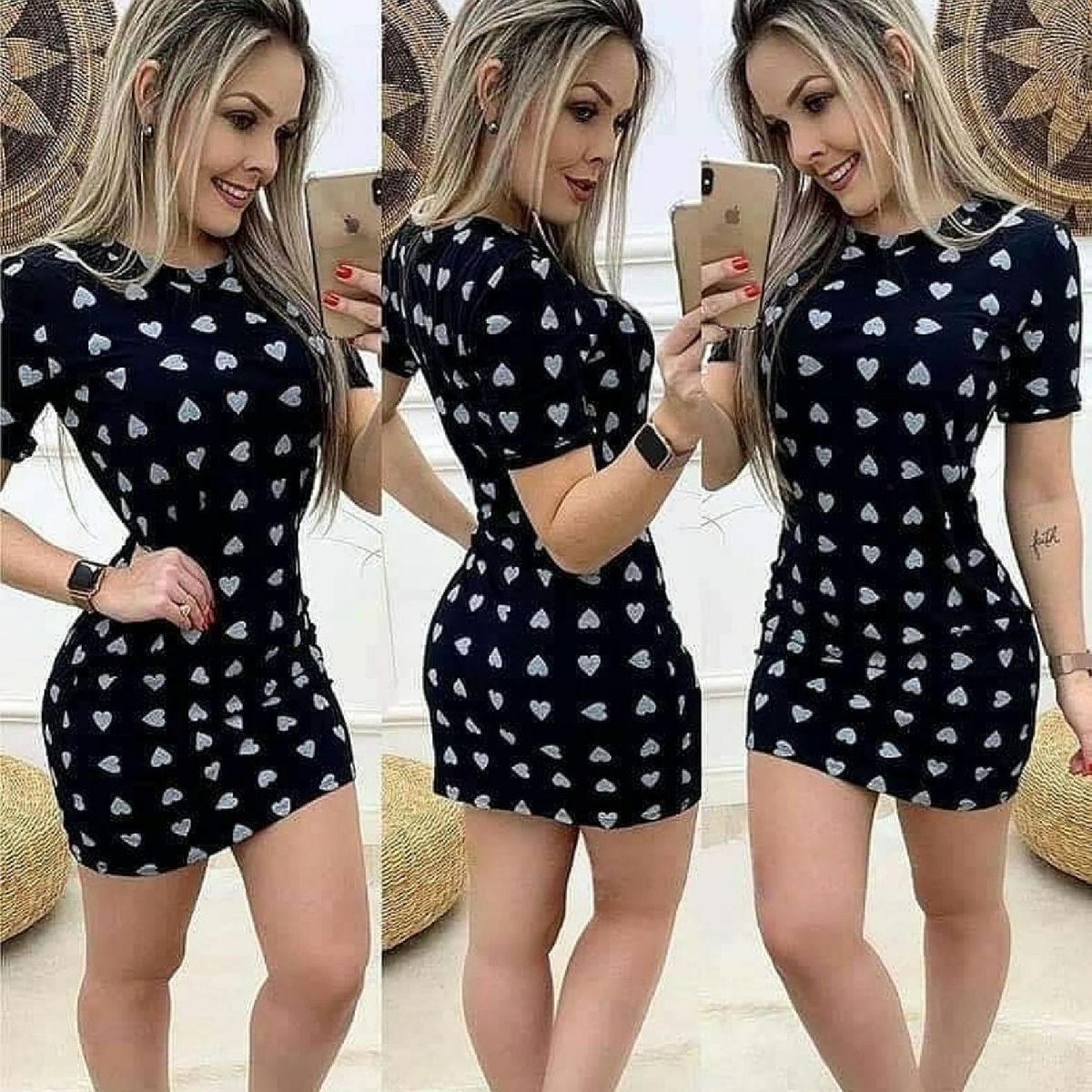 vestido estilo blusao