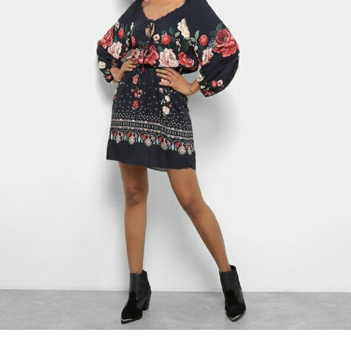 vestido farm floralice