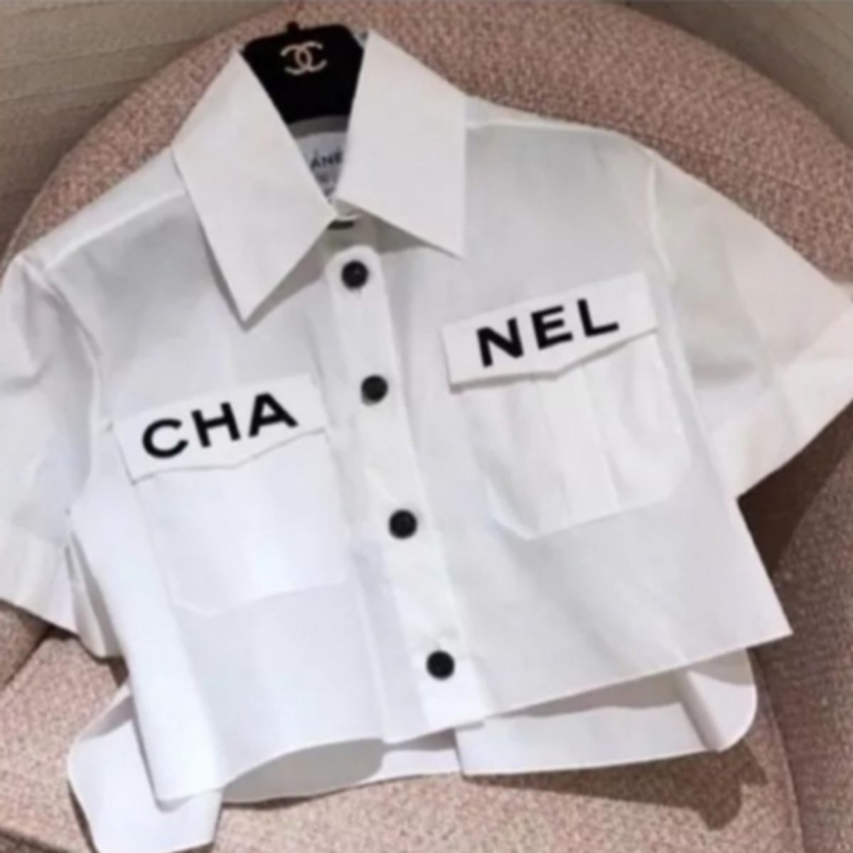 road Unthinkable Successful Cropped Chanel | Blusa Feminina Chanel Nunca Usado 45573552 | enjoei