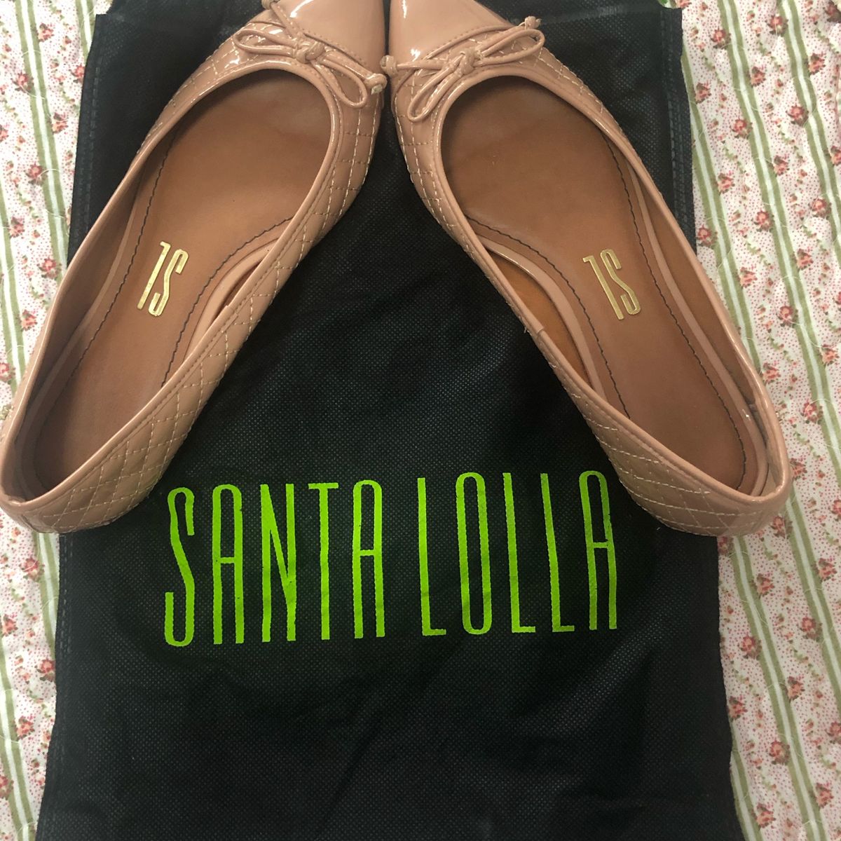 sapatilha santa lolla nude