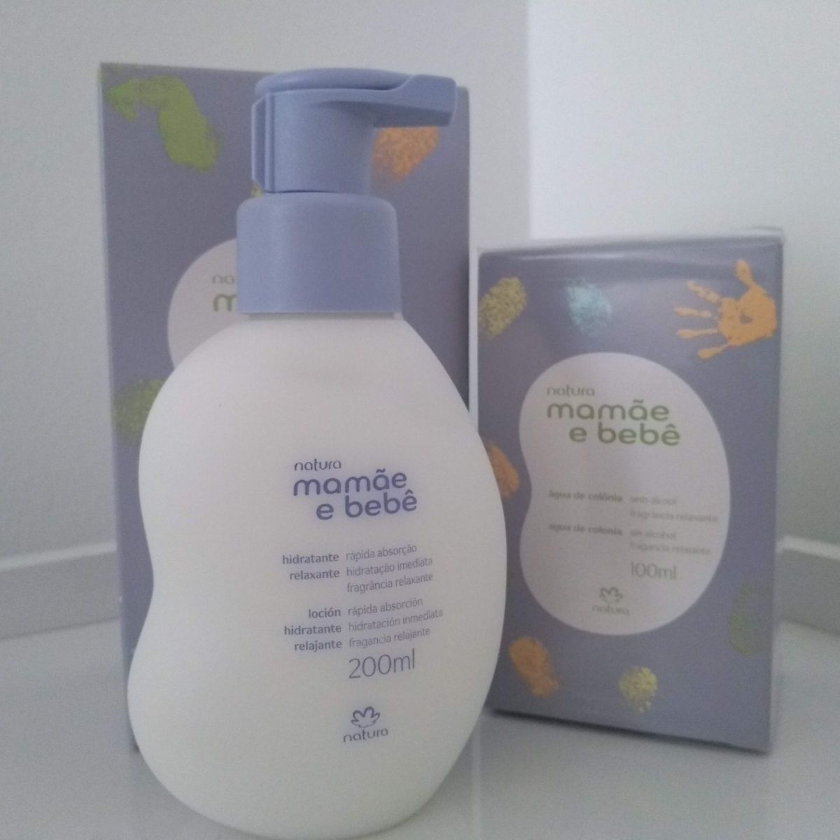 Kit Mamae E Bebe Natura Agua De Colonia E Hidratante Relaxante Item Infantil Natura Nunca Usado Enjoei