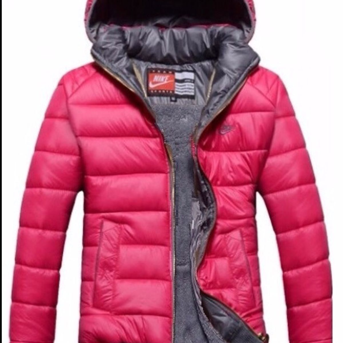 casaco jaqueta nike acolchoada frio intenso