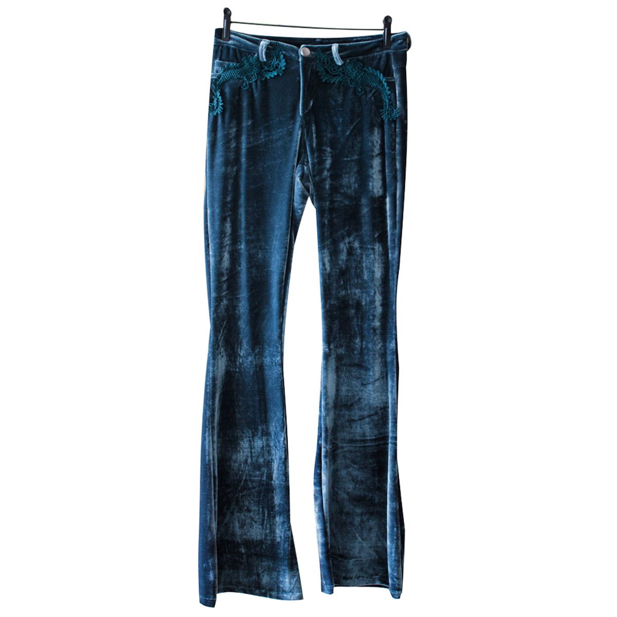 calça veludo molhado