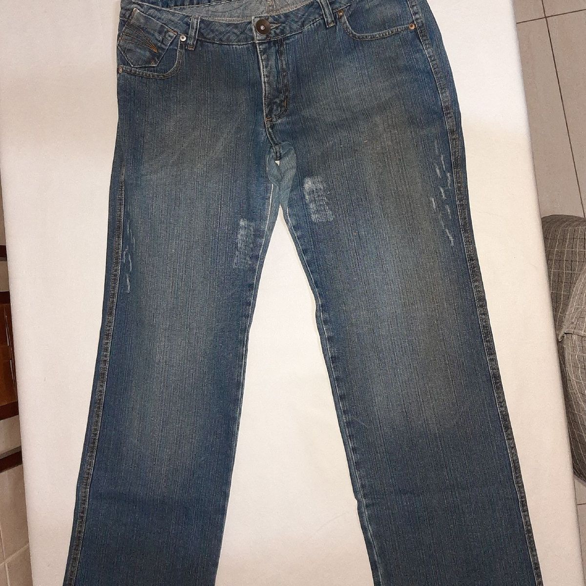 calça jeans versatti feminina