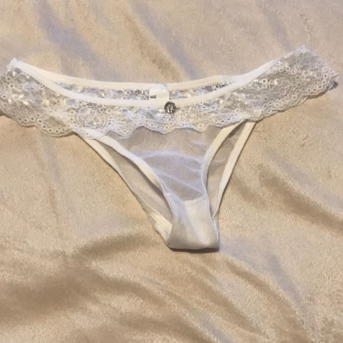 Calcinha Branca Transparente | Lingerie Feminina Marisa Nunca Usado  40096496 | enjoei