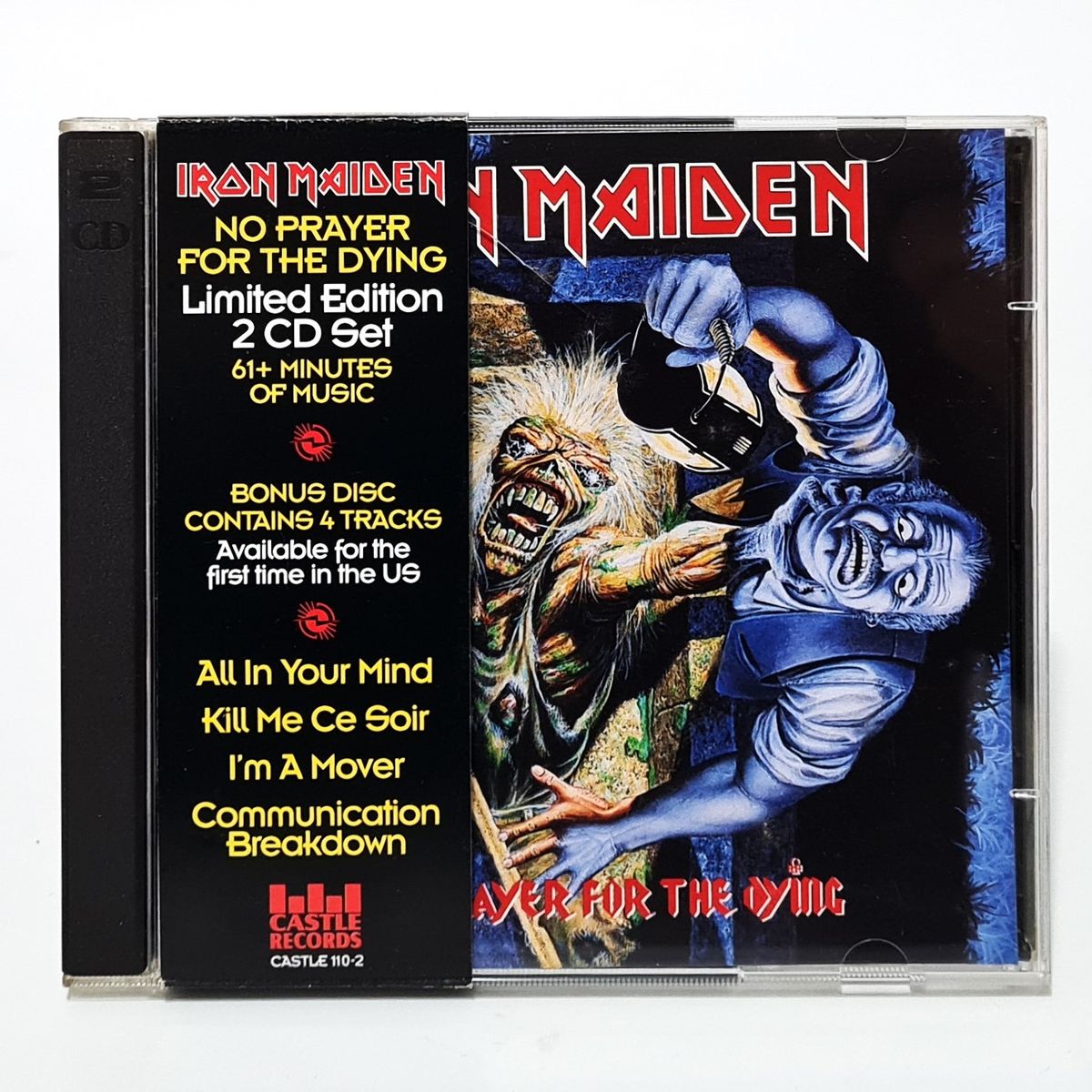 Cd Iron Maiden No Prayer For The Dying + Bonus Cd Limited Edition Picture  Disc Importado Tk0m, Item de Música Iron Maiden Usado 93832099