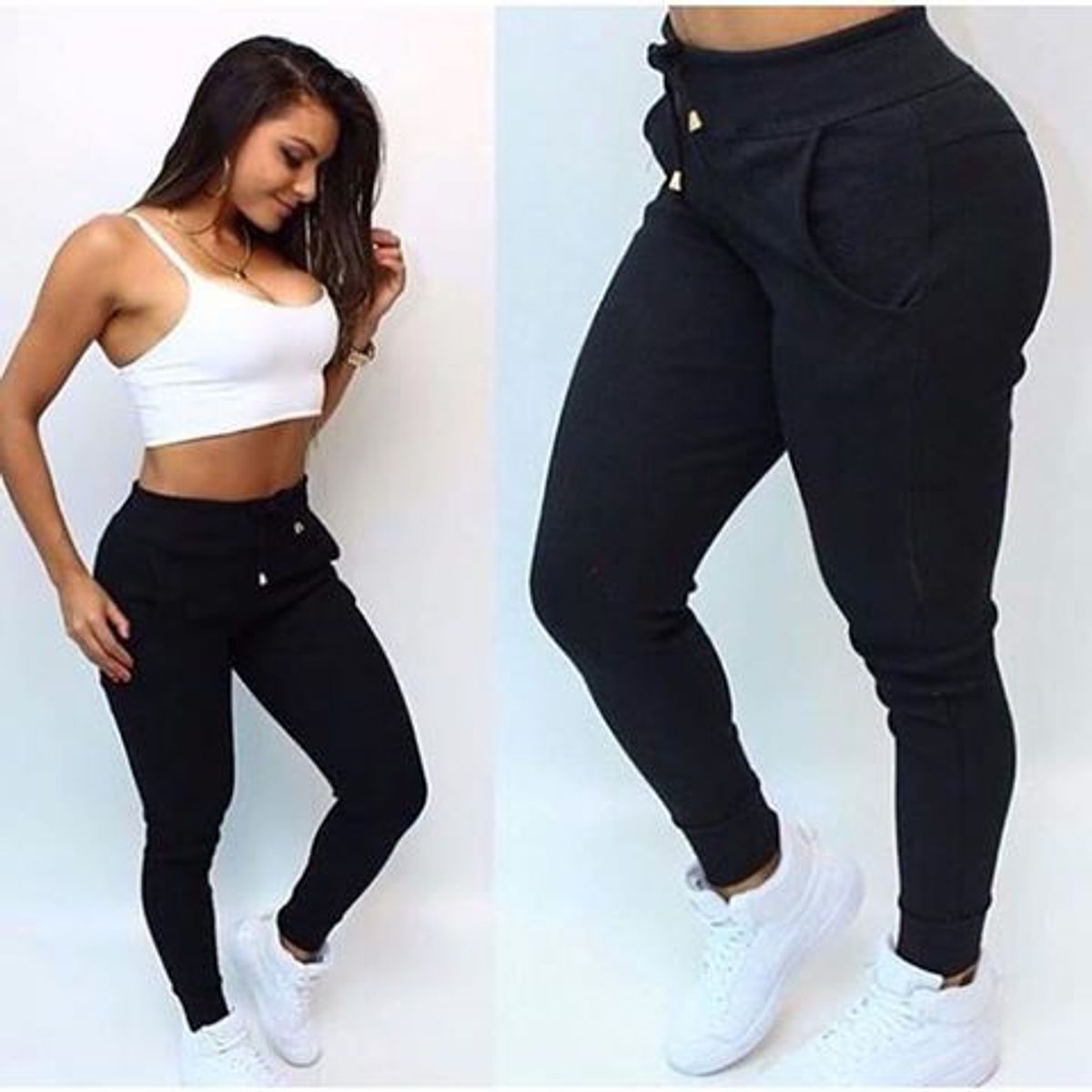 calça jogger ribana