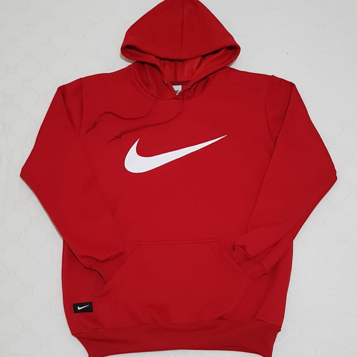 Moletom vermelho sale nike