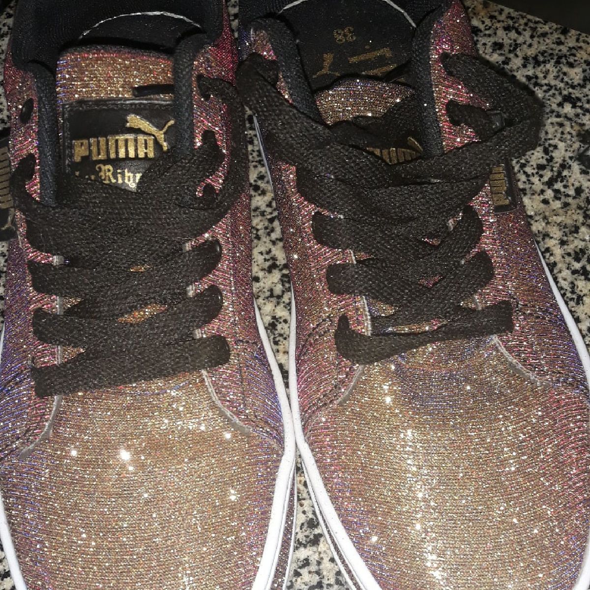 tênis puma brilhante