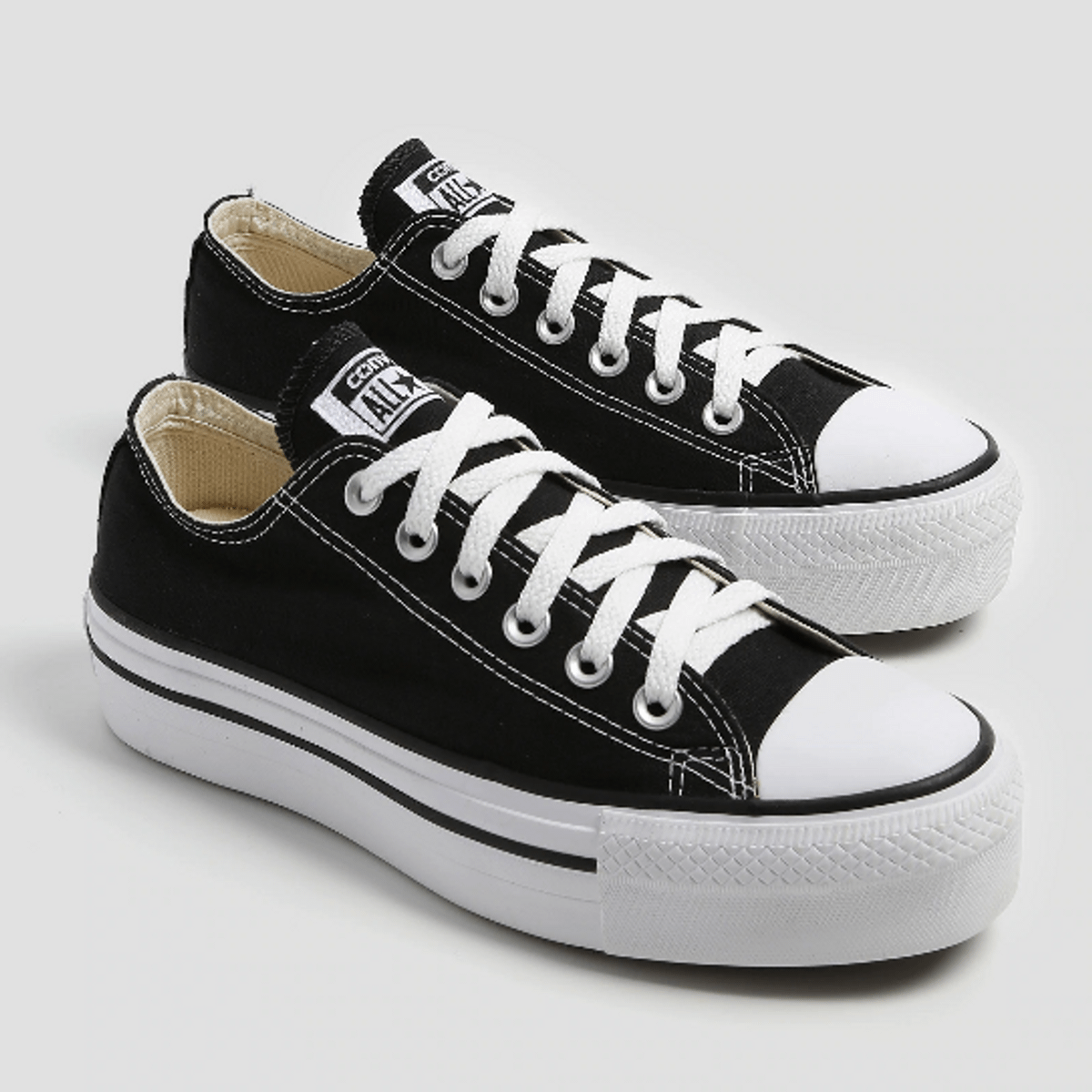 Tênis Converse All Star Chuck Taylor - Preto (Plataforma), Tênis Feminino All  Star Usado 88990152