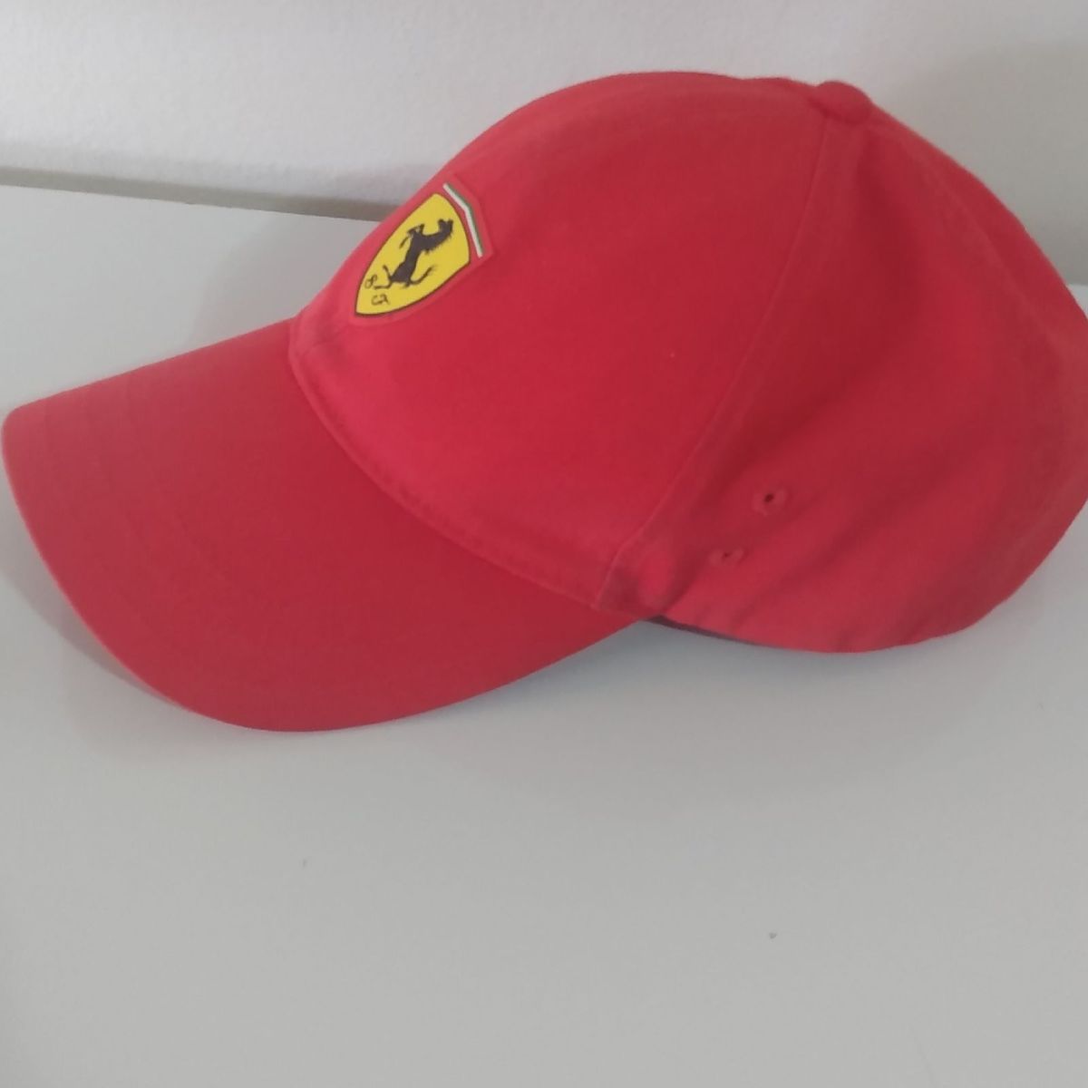 boné puma scuderia ferrari aba curva fanwear bb masculino