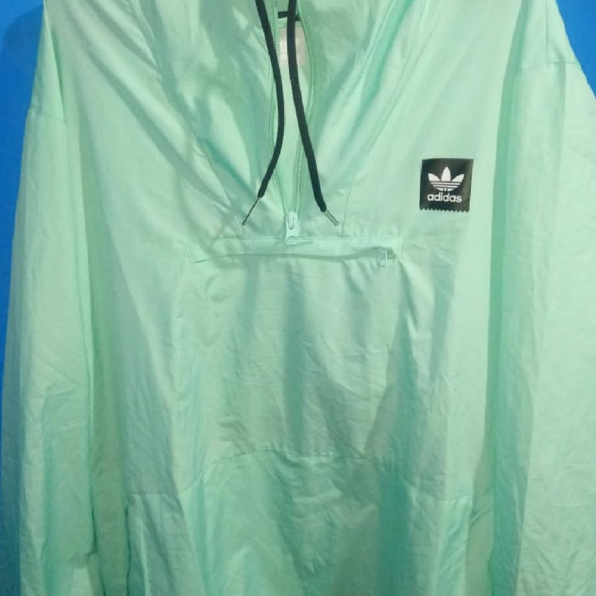 casaco adidas verde agua