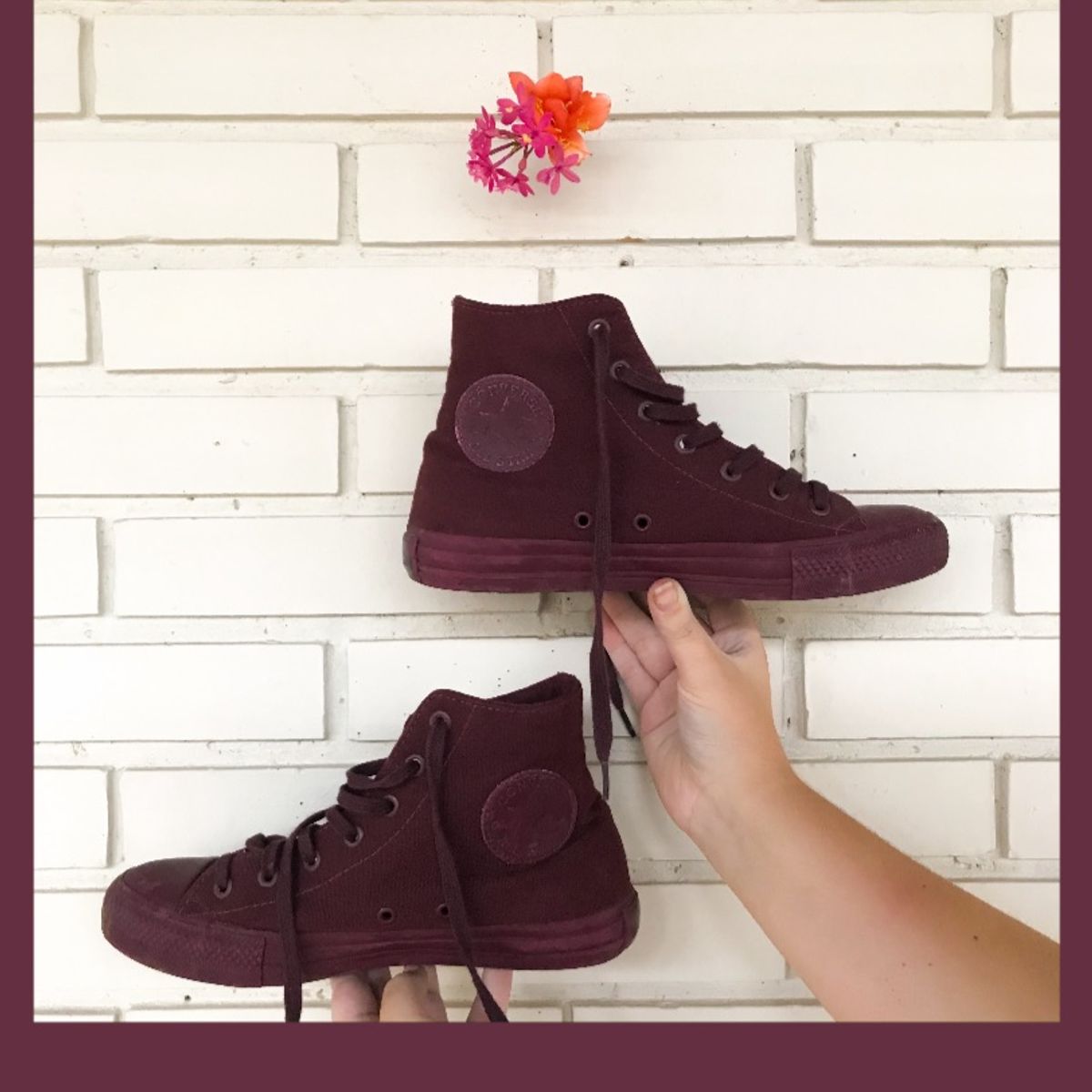 all star cano medio vinho