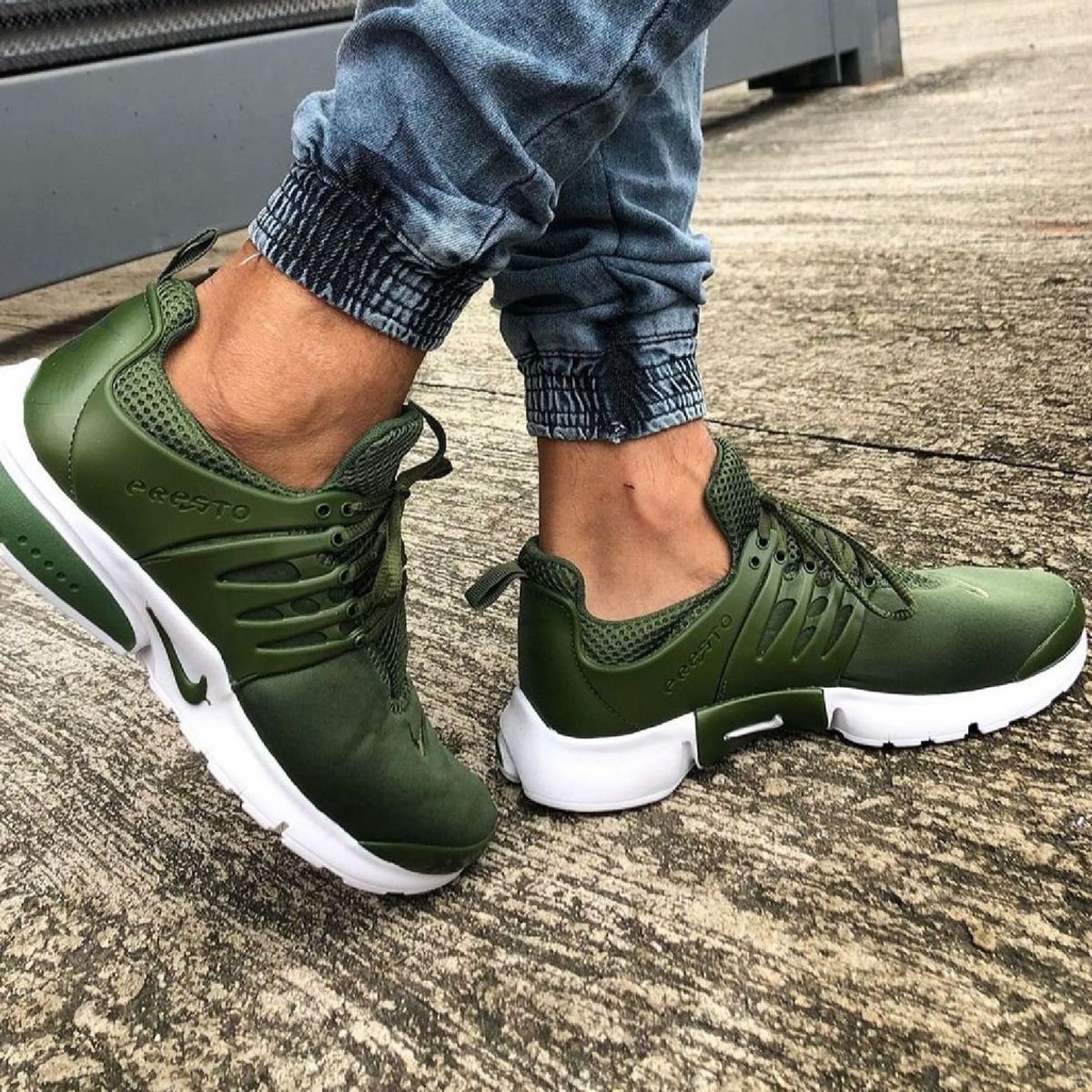 Nike air presto verde hotsell