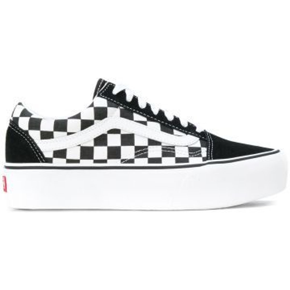 vans plataforma quadriculado