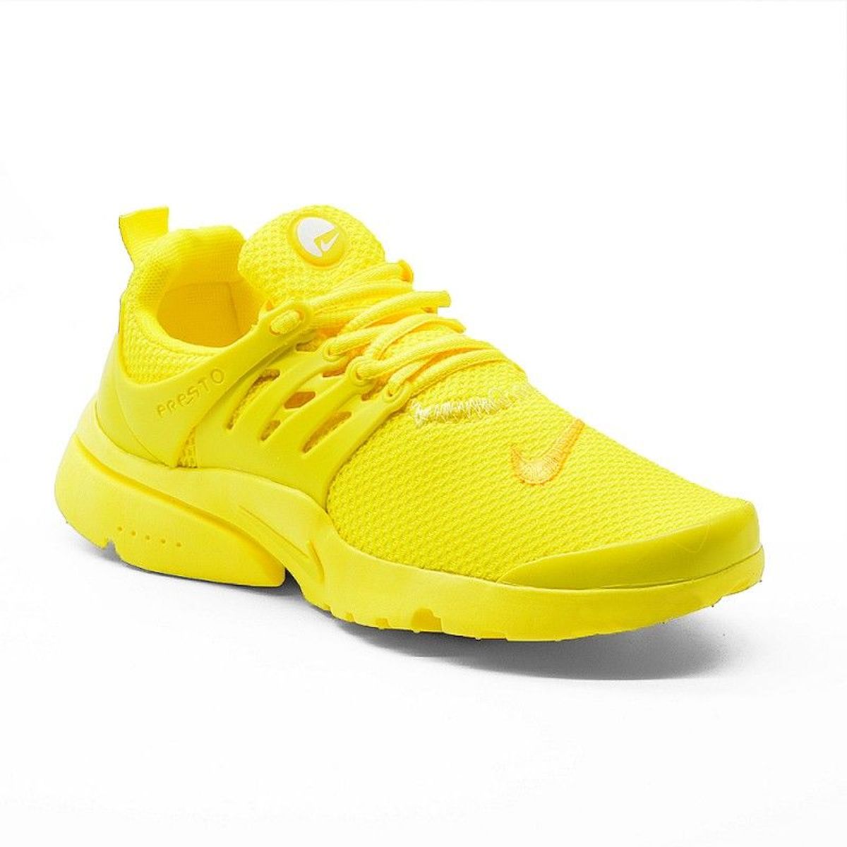 nike air presto feminino amarelo