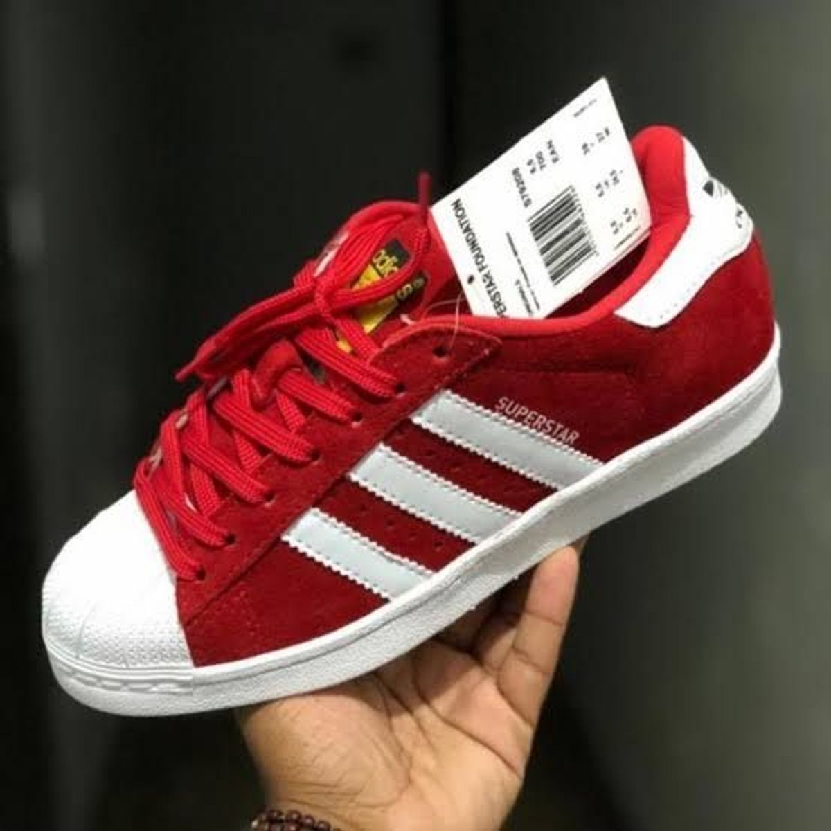 tenis adidas skateboarding vermelho