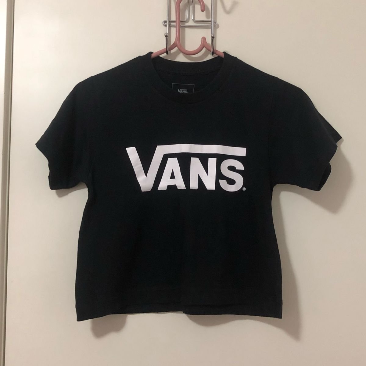 Camiseta Cropped Vans | Blusa Feminina Vans Nunca Usado 40495181 | enjoei