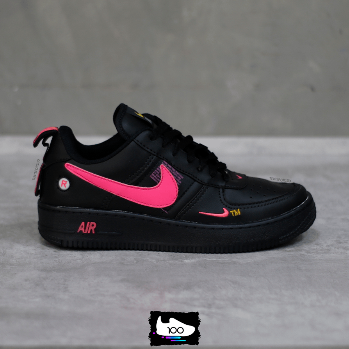 air force 1 feminino preto