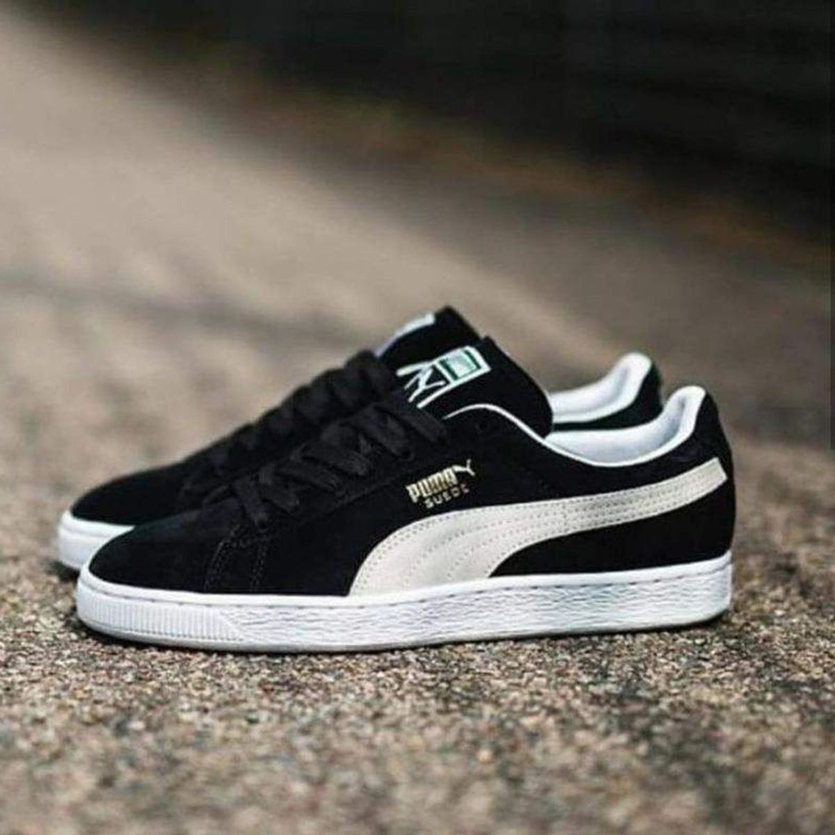 tênis puma suede classic preto