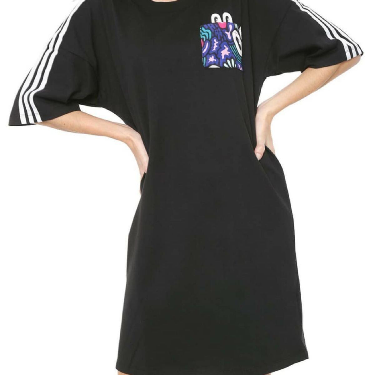 moletom vestido adidas