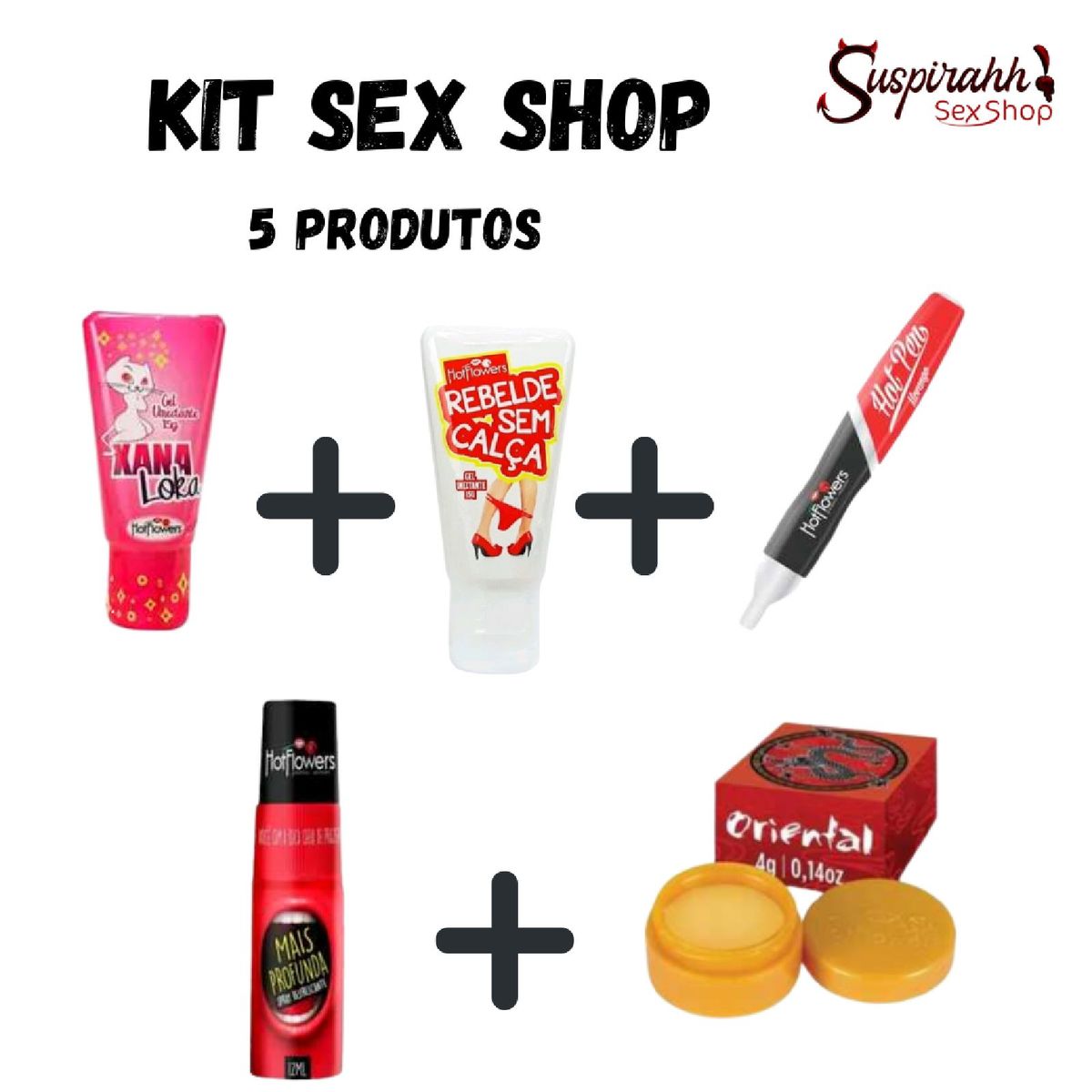 Kit Sex Shop | Hotflower Nunca Usado 59915253 | enjoei