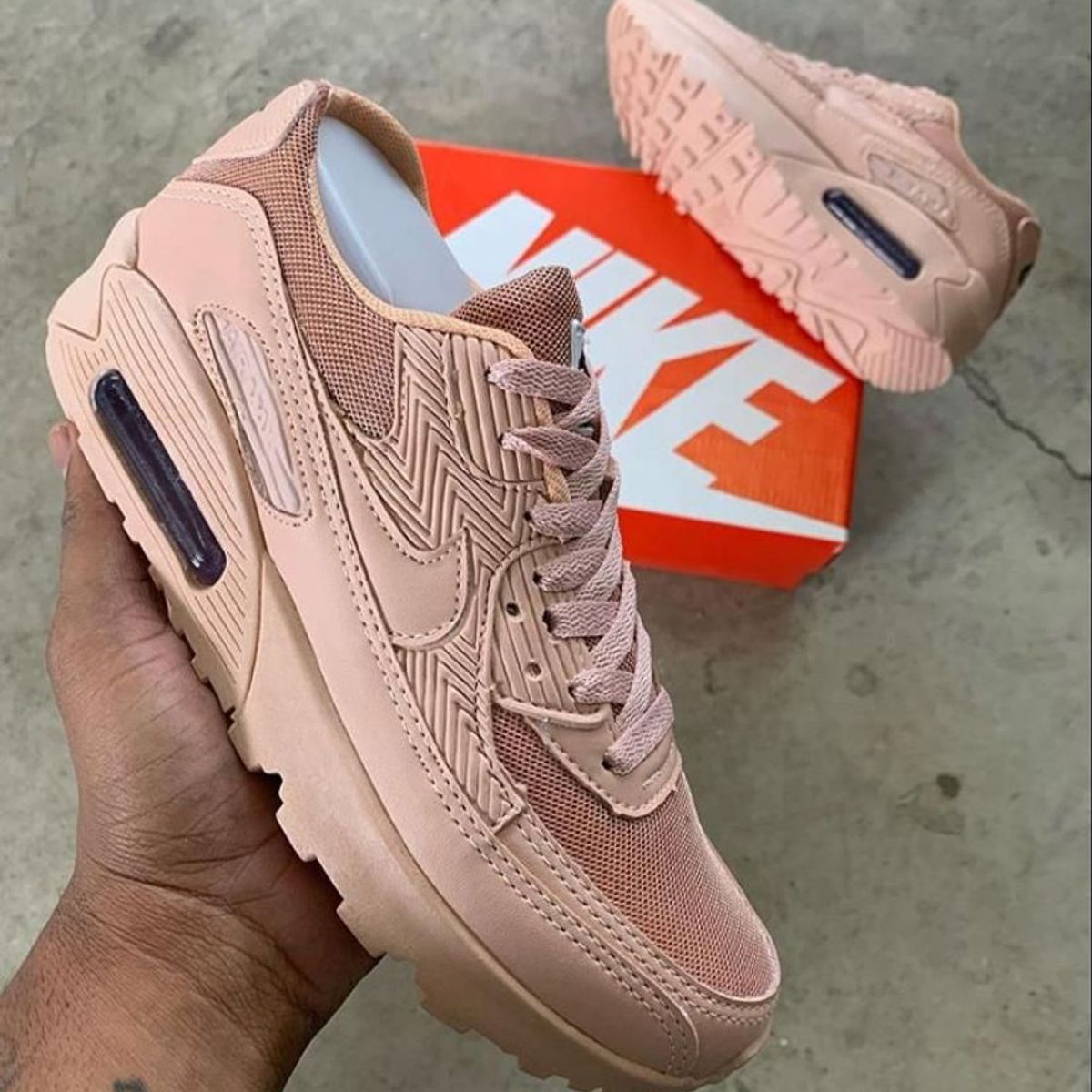 Air max store 90 feminino nude