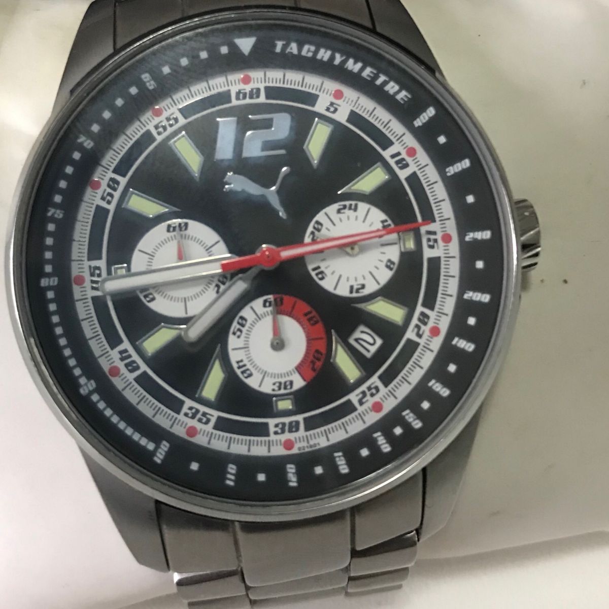 pulseira relogio puma take pole position