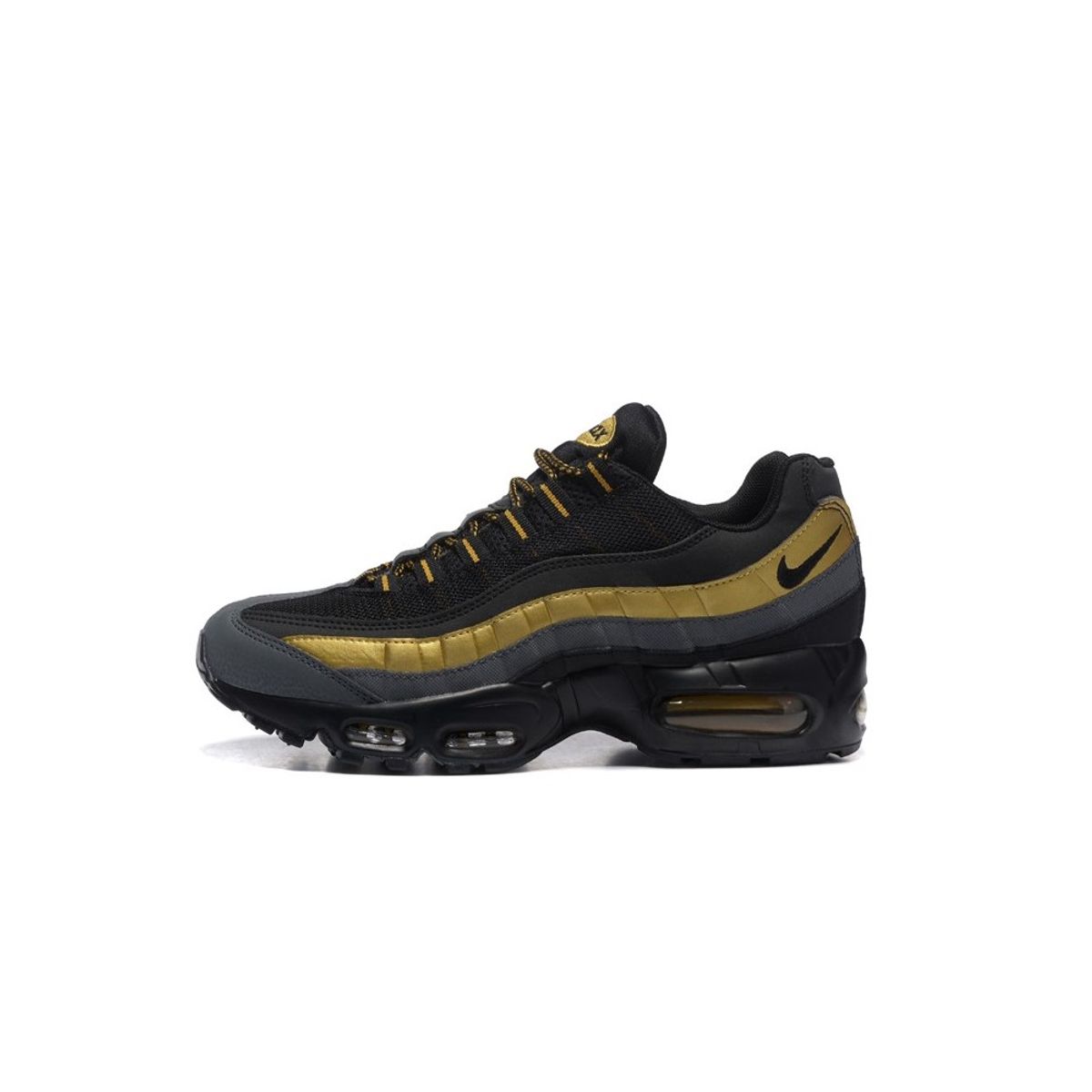 nike air max plus dourado