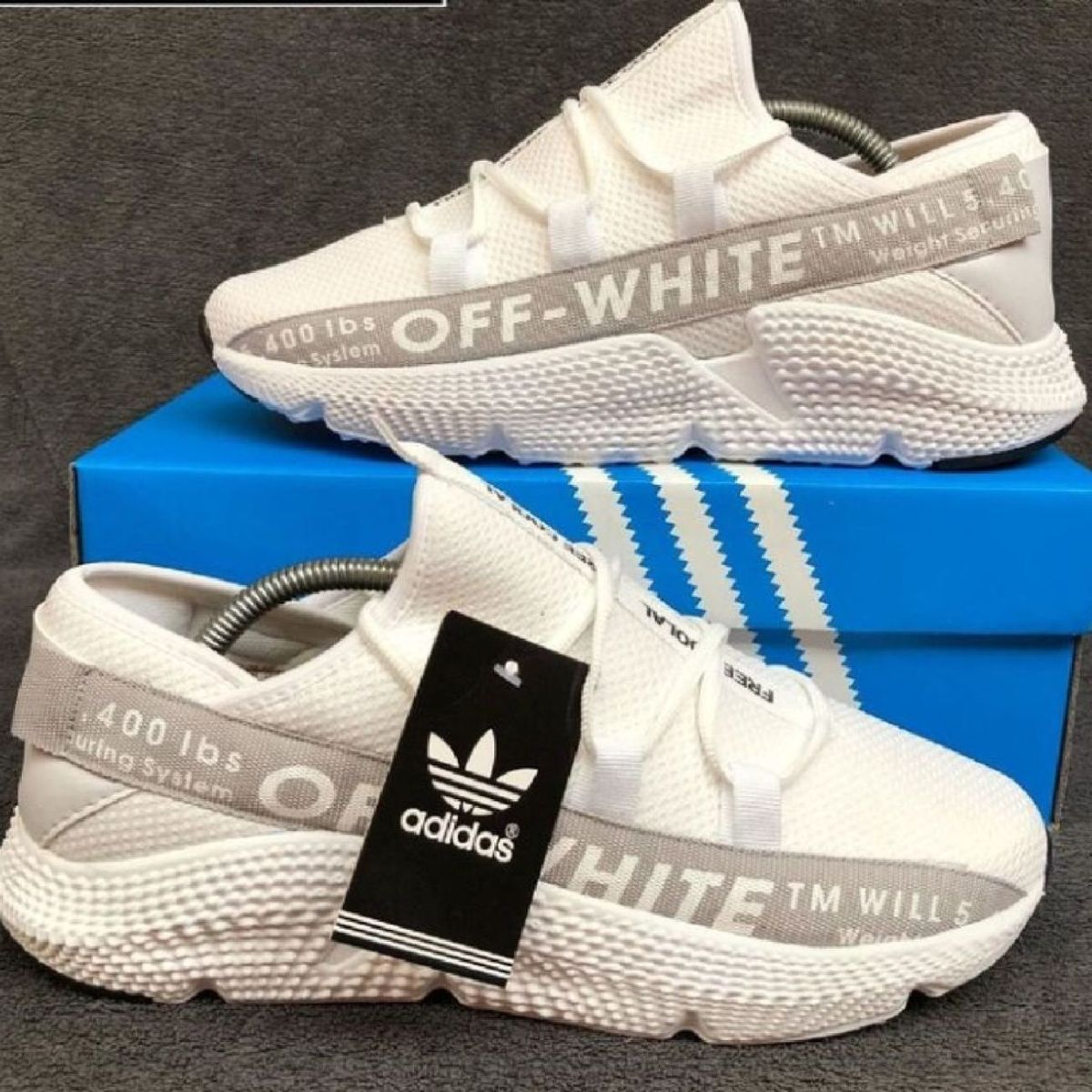 Tênis adidas off hot sale white