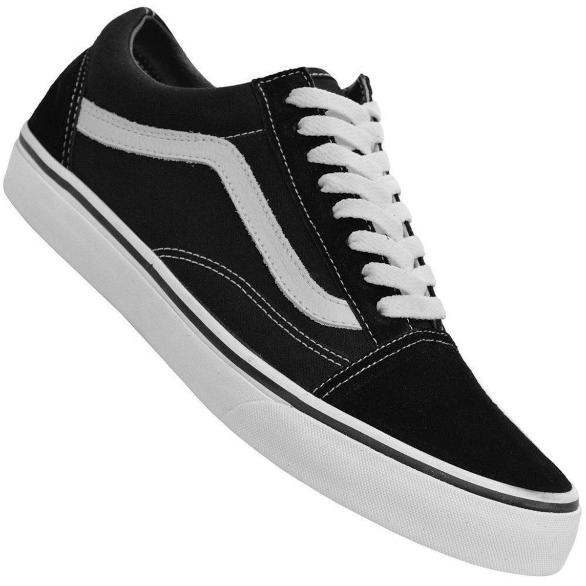 tenis vans feminino preto original