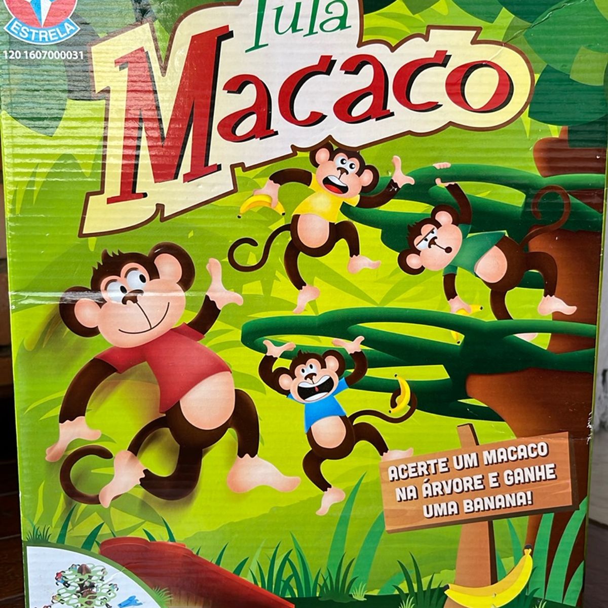 Jogo Pula Macaco, Brinquedo Estrela Usado 83718119