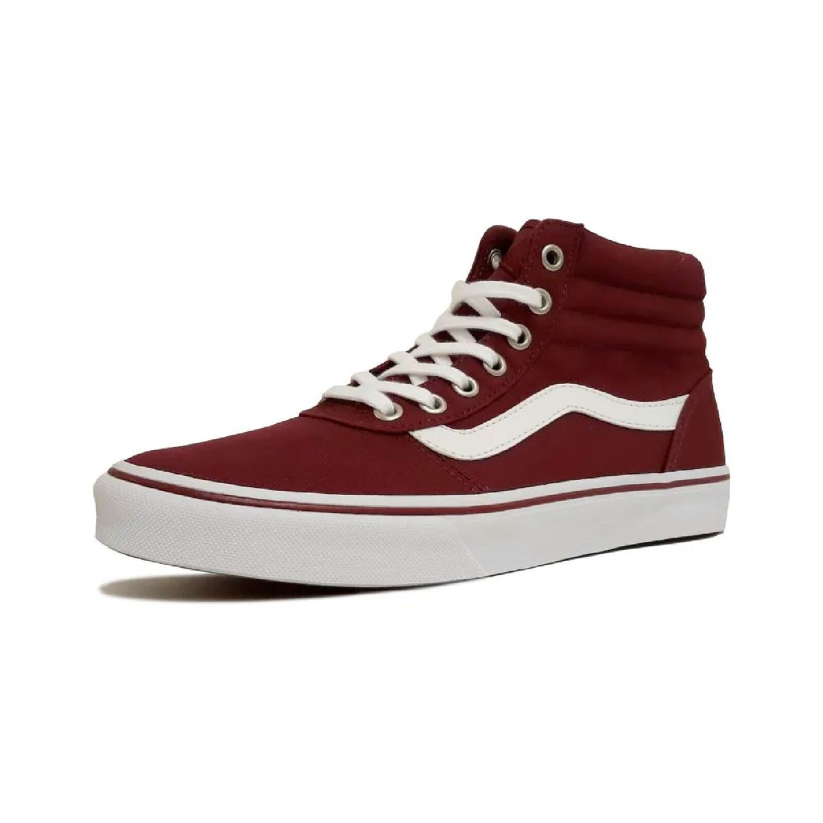 vans cano alto vinho