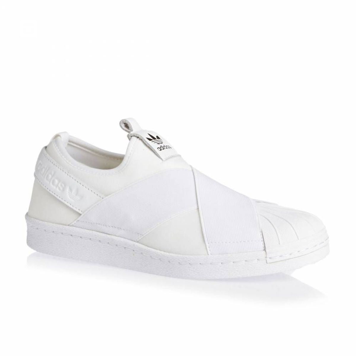 tenis adidas slip on branco masculino