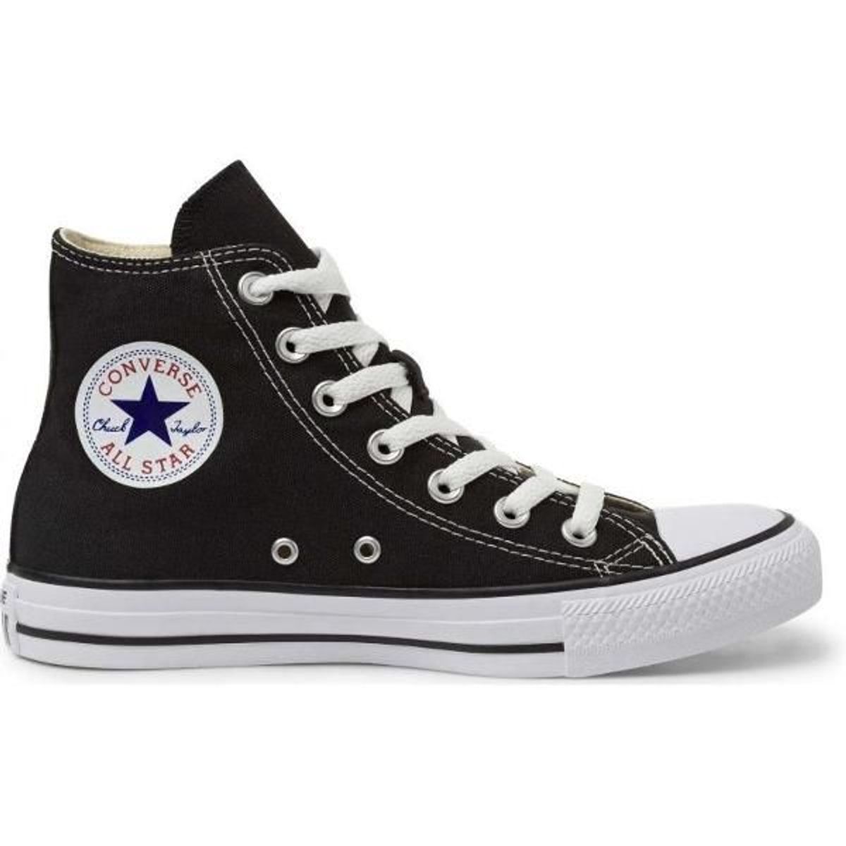 tenis all star preto botinha