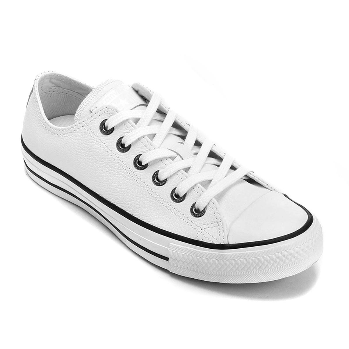 all star couro branco 36