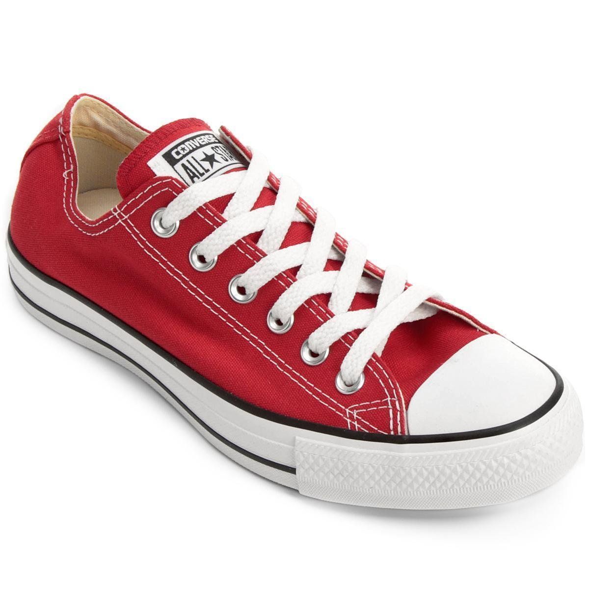 all star vermelho cano alto 37