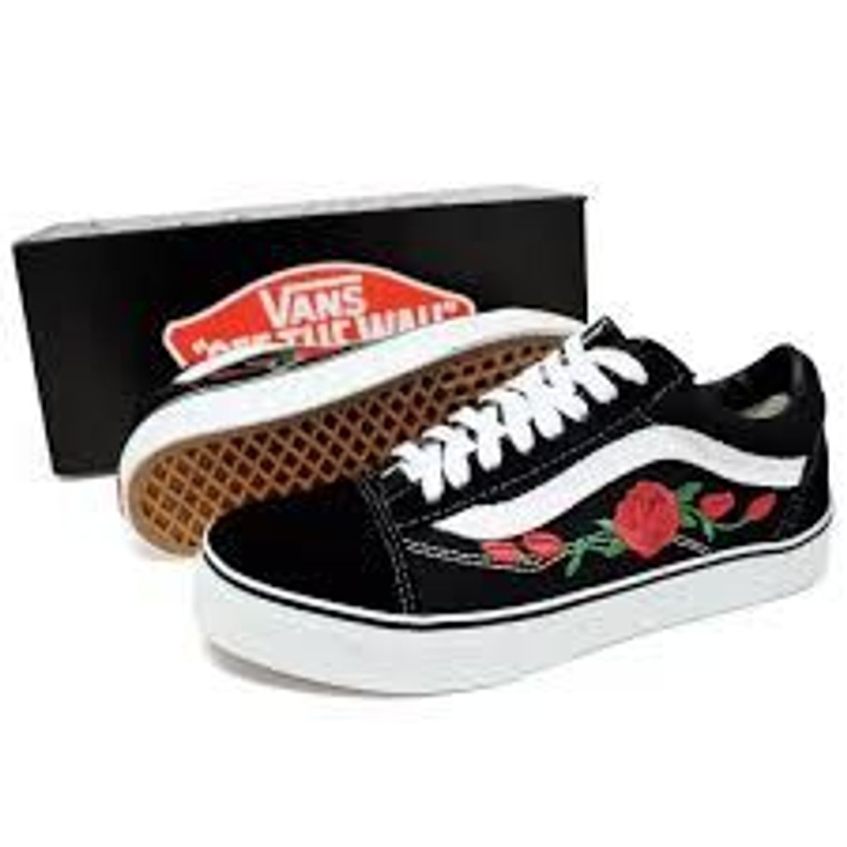 tenis da vans floral