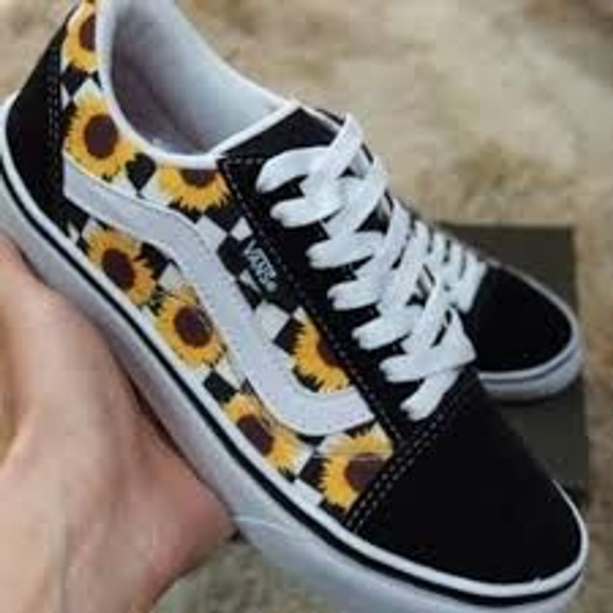 tenis girassol vans