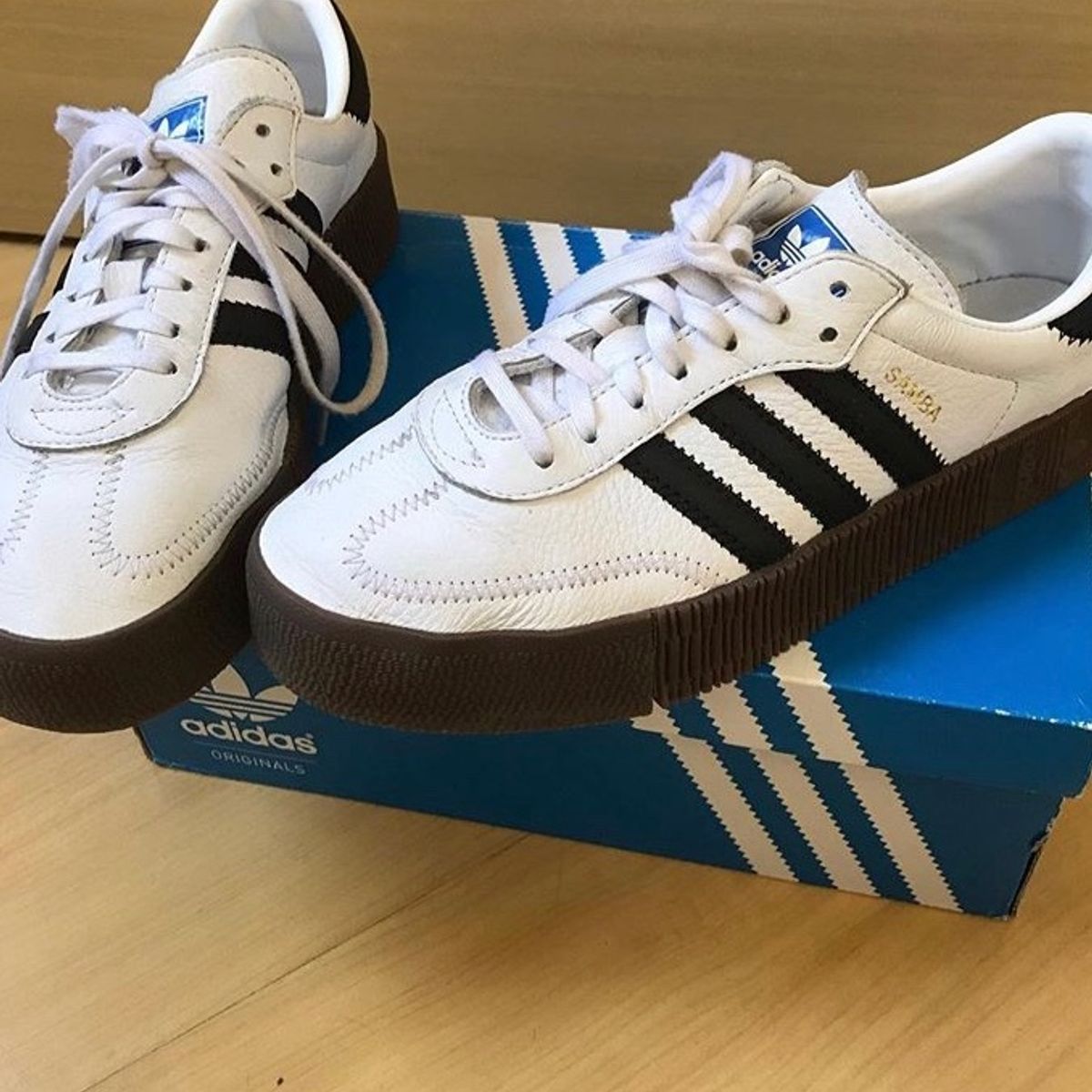 Adidas hot sale sambarose branco