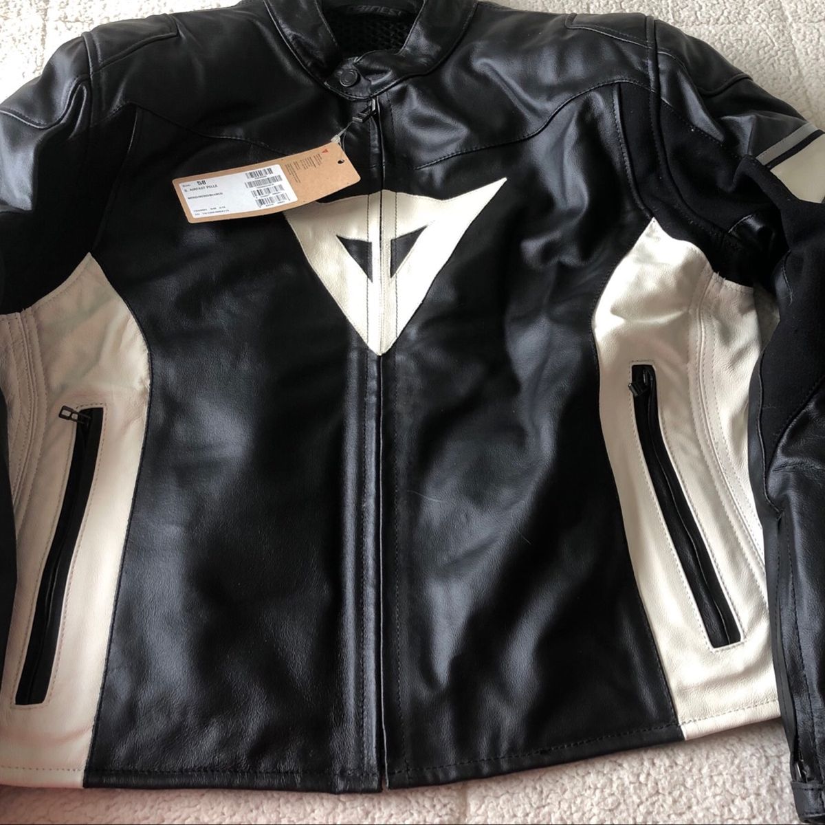 jaqueta de couro masculina dainese