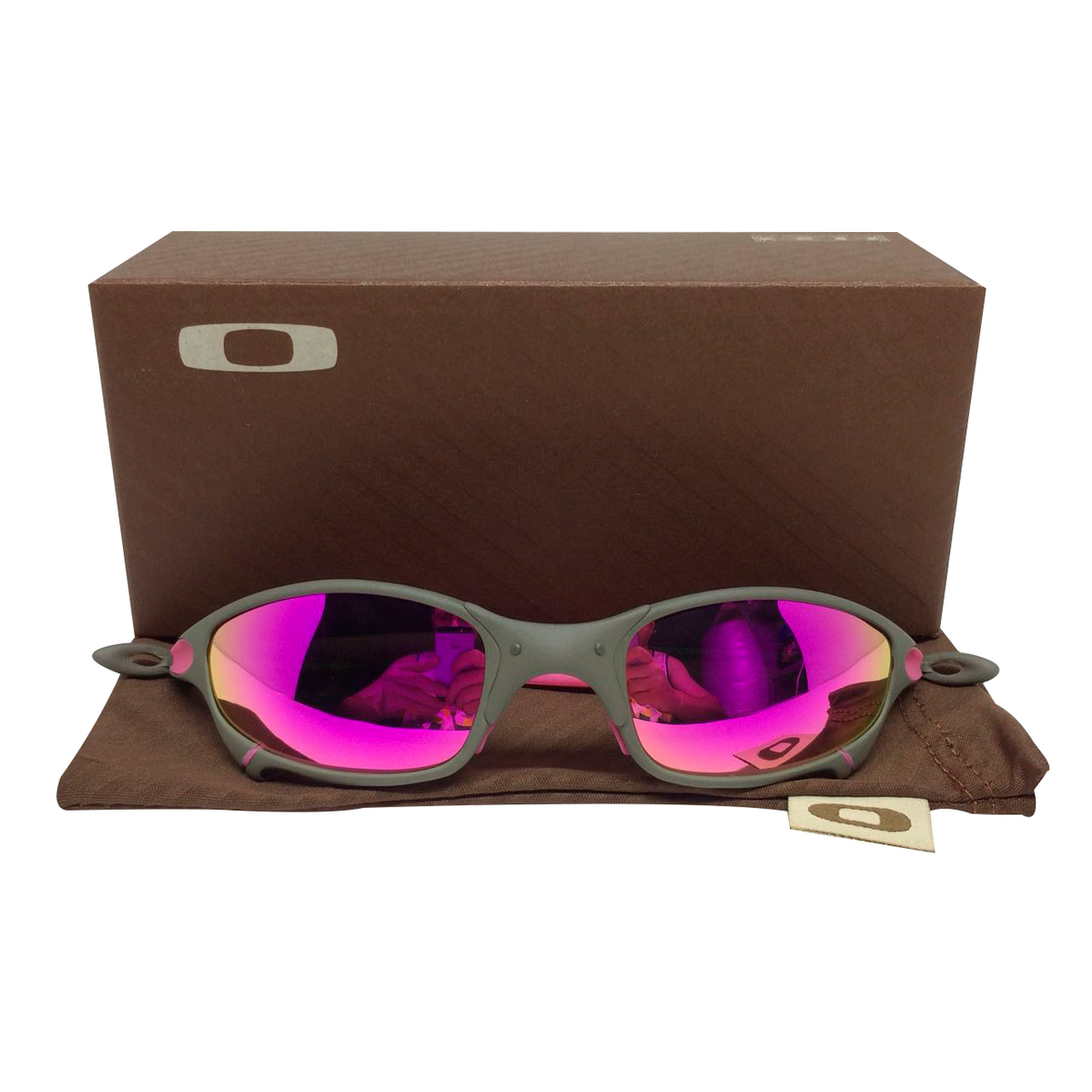 Óculos de Sol Oakley Juliet Arco-Íris Lente Polarizada em Metal, Óculos  Feminino Oakley Nunca Usado 40393200