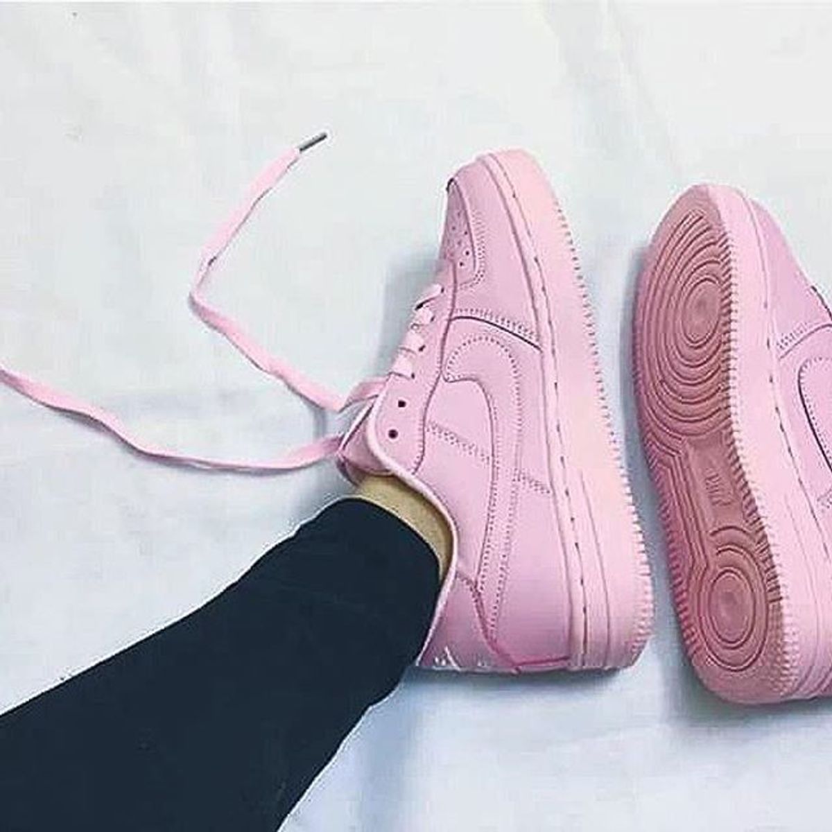 tenis air force feminino rosa