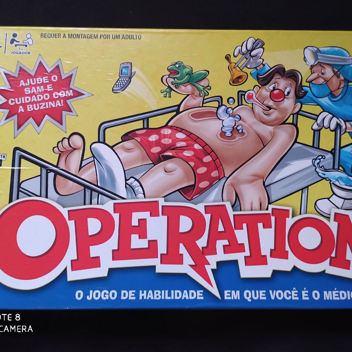 Jogo Operando - Clássico - Sam - Hasbro